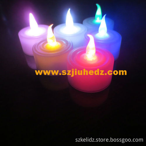 christmas joy flameless mechanic candle led light